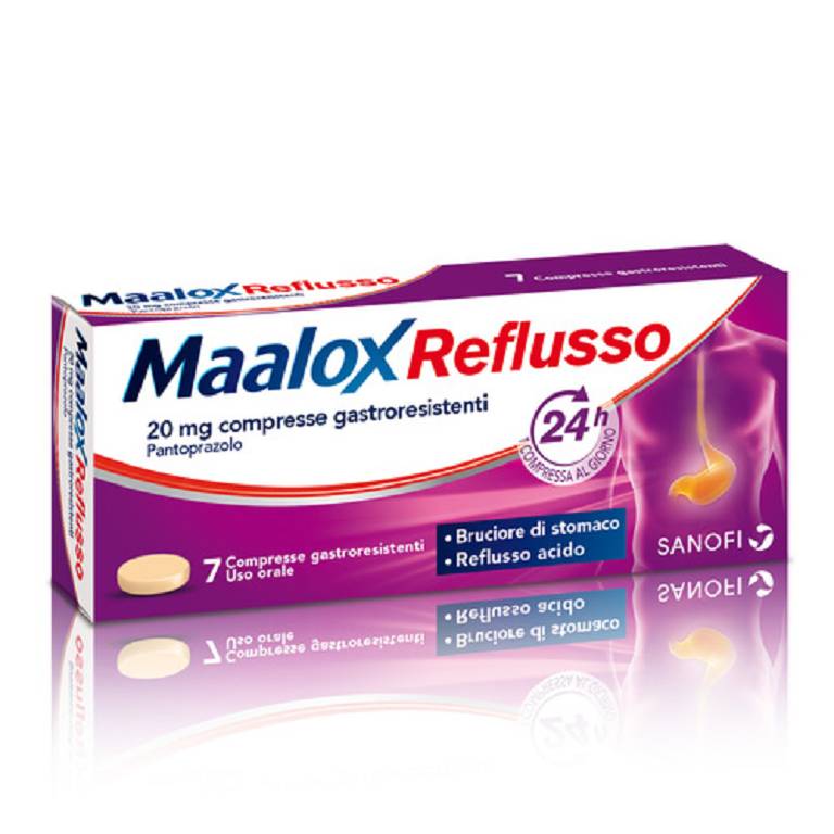 MAALOX REFLUSSO*7CPR 20MG