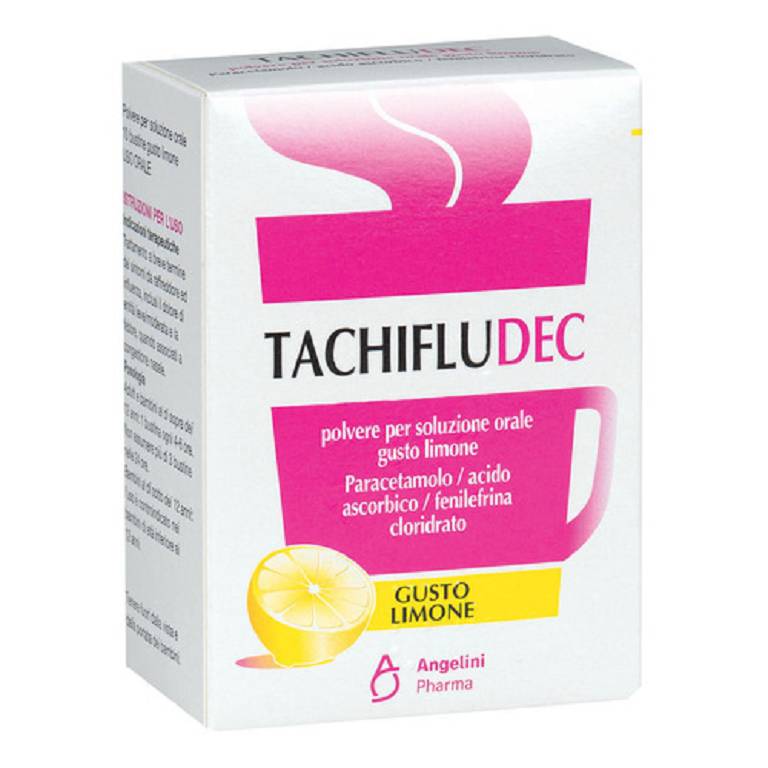 TACHIFLUDEC*10BUST LIMONE
